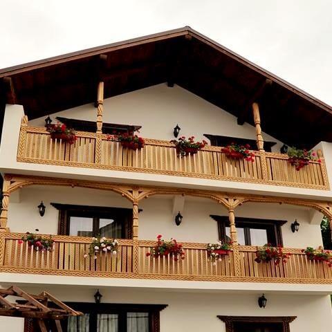 Pensiunea Rustic บอร์ชา ภายนอก รูปภาพ